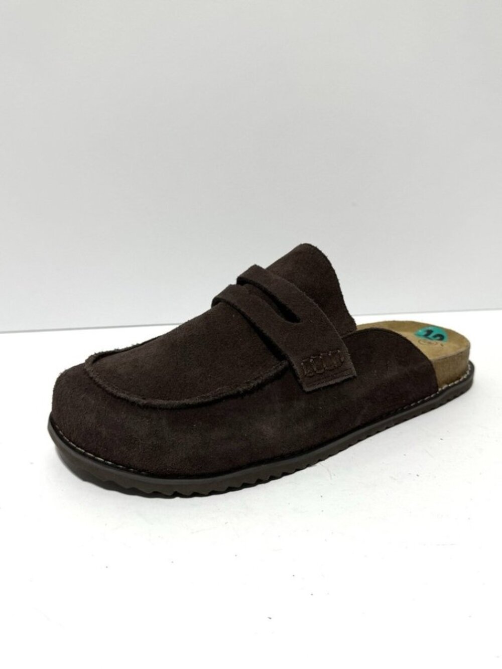 Cushionaire Mens Wally Clogs Brown Size 12M